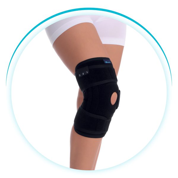 <span class="urunEtiketOrt">3103</span><br>STANDART PATELLA VE LİGAMENT DESTEKLİ DİZLİK